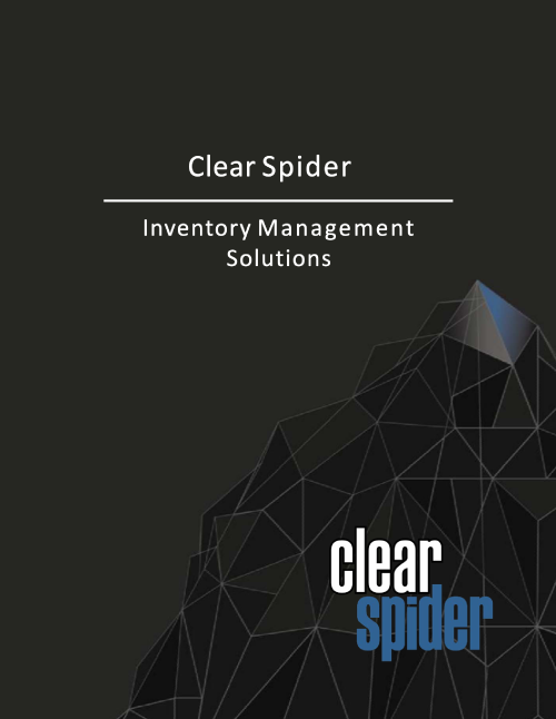 Clear Spider Inventory Management Solutions Thumbnail